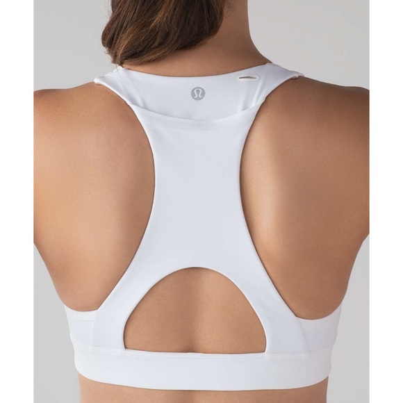Lululemon Pace Perfect White Sports Bra - Picture 3 of 7